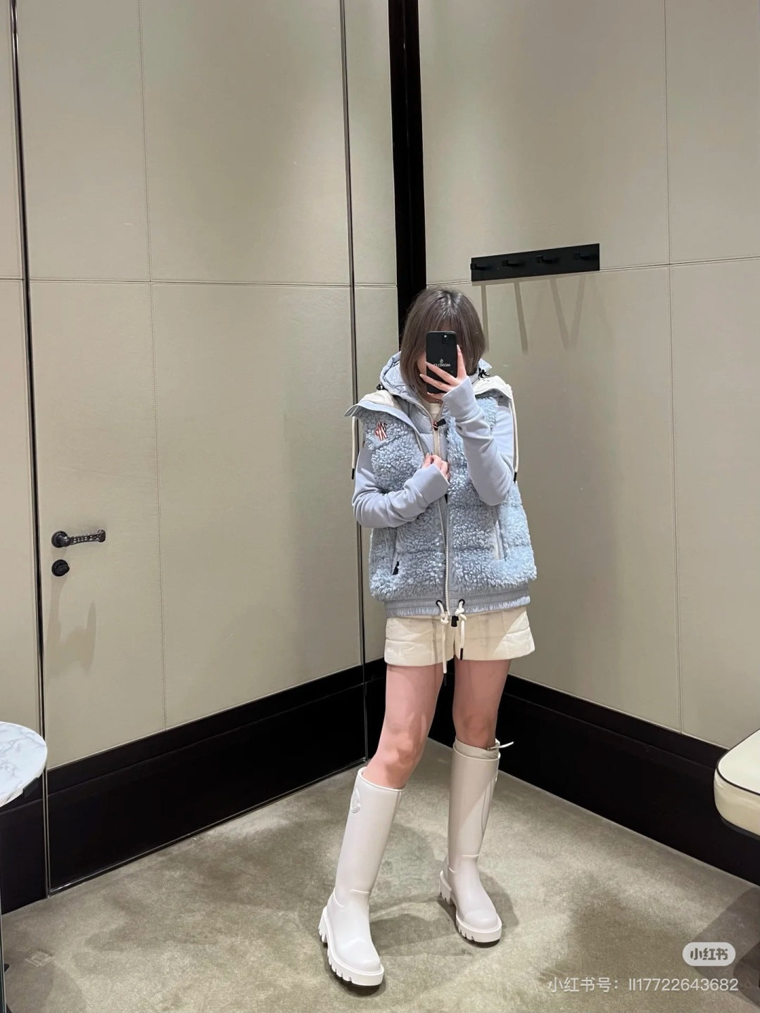 Mon 25fw down vest