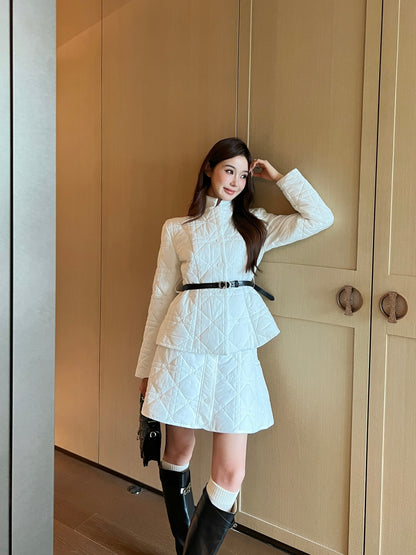 CD 25fw padded skirt