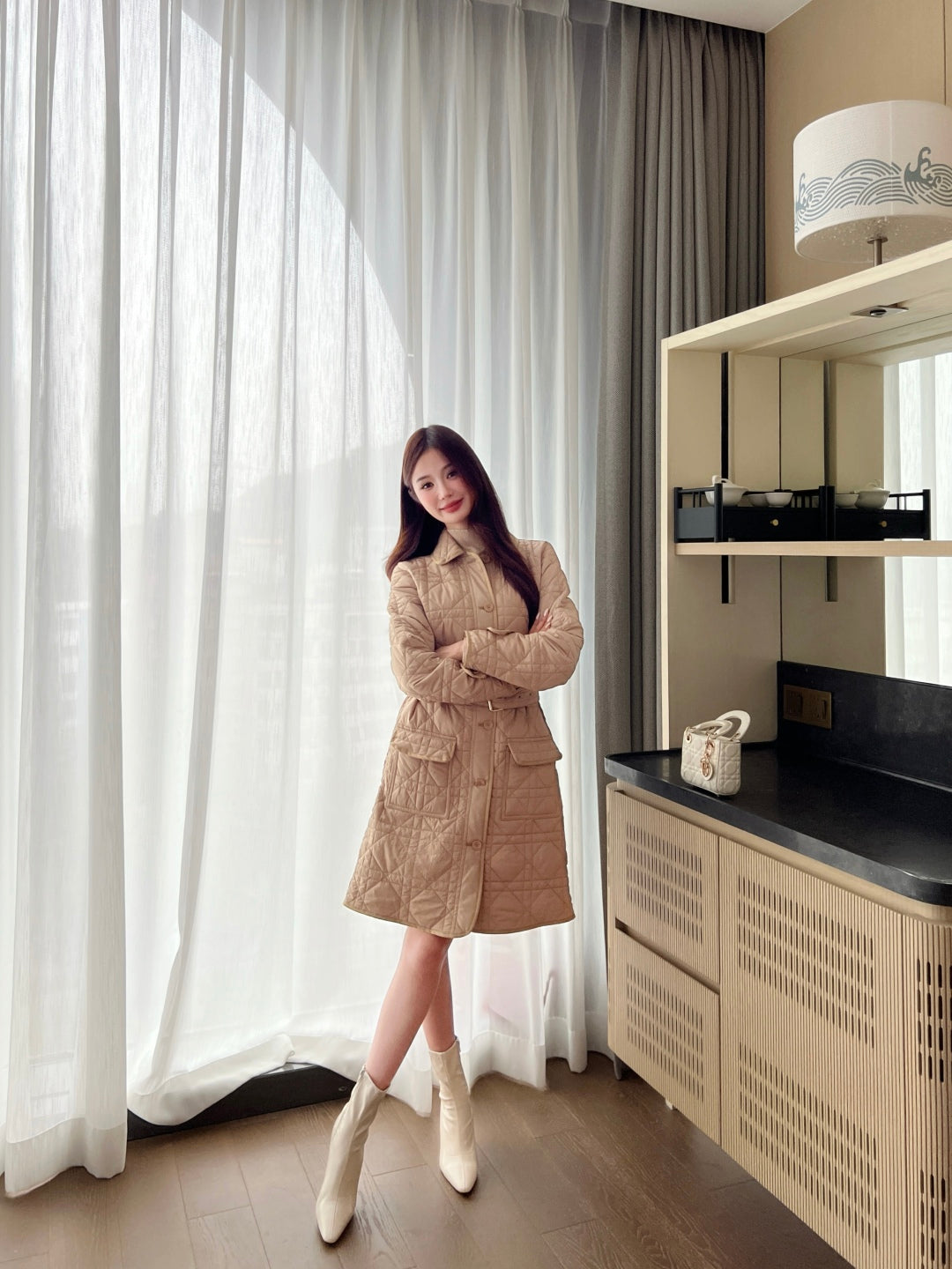 CD 25fw padded coat
