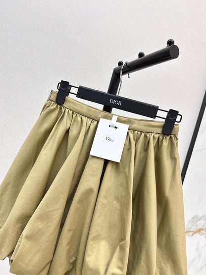 CD 25fw pleated skirt