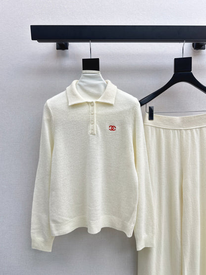 Chan 25fw knitted suit
