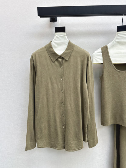 Max 25fw knitted suit
