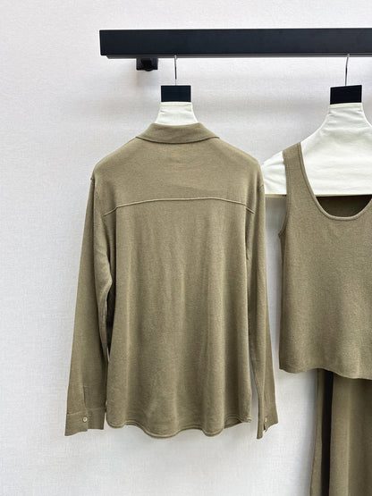 Max 25fw knitted suit