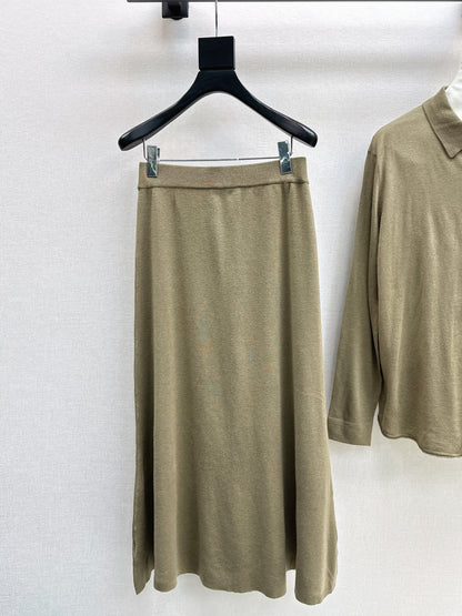 Max 25fw knitted suit