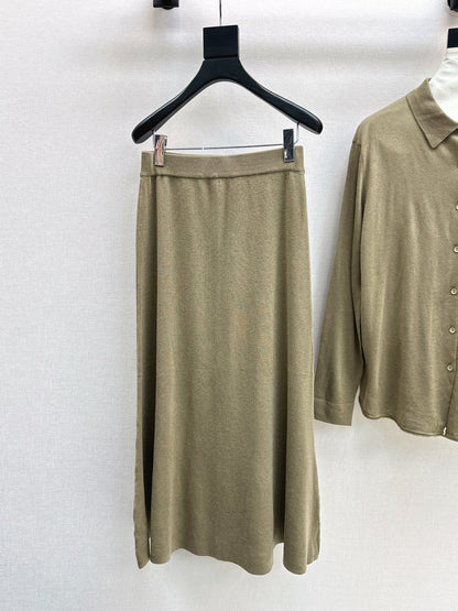 Max 25fw knitted suit