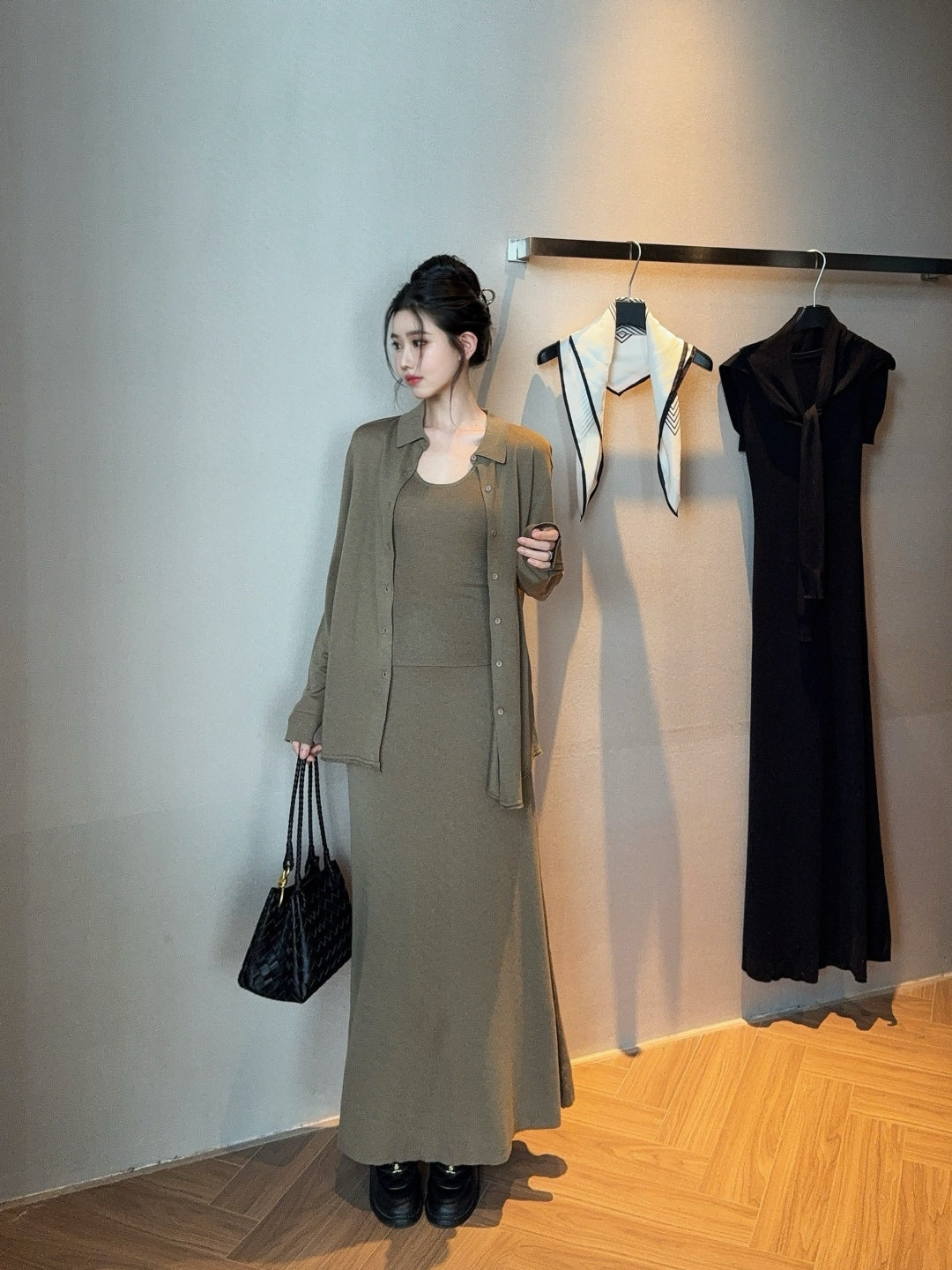 Max 25fw knitted suit