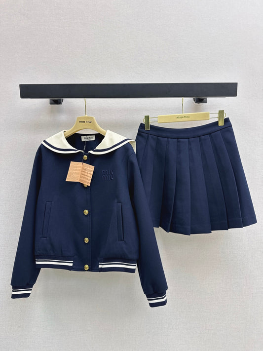Miu 25fw navy suit