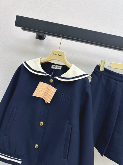 Miu 25fw navy suit