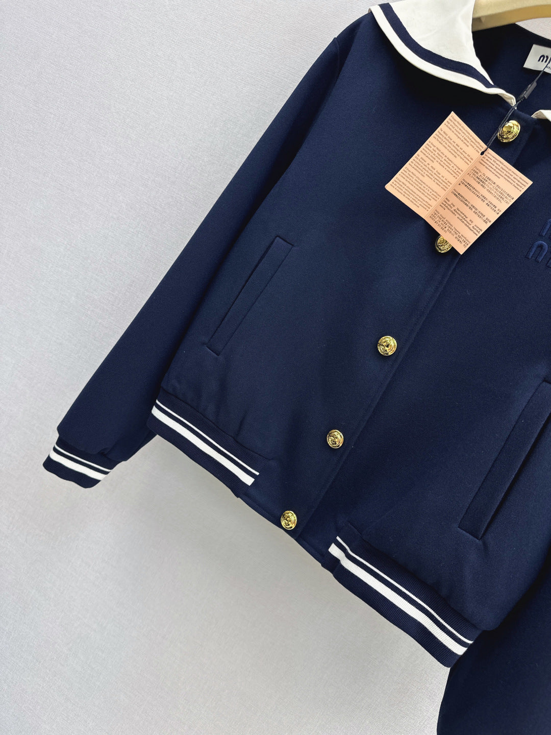 Miu 25fw navy suit