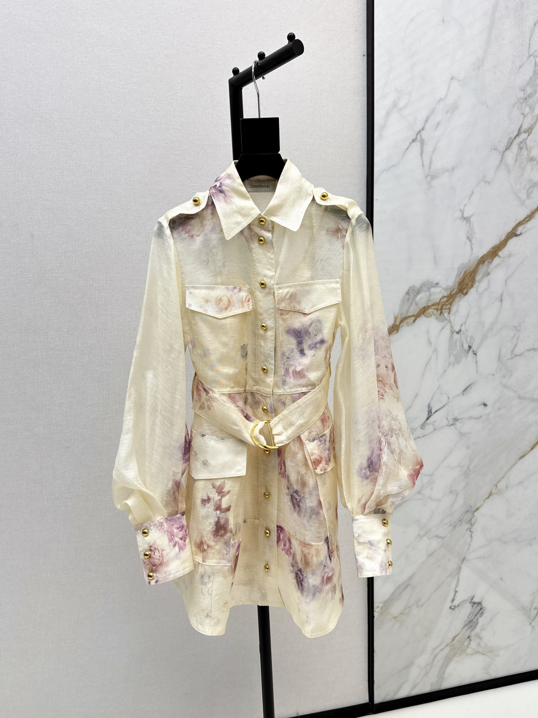 Zimm 25fw shirt dress