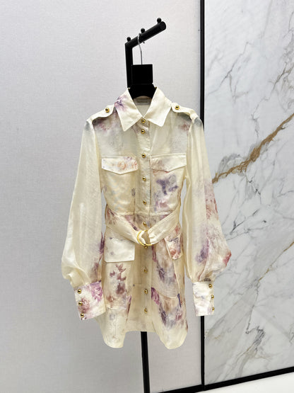 Zimm 25fw shirt dress