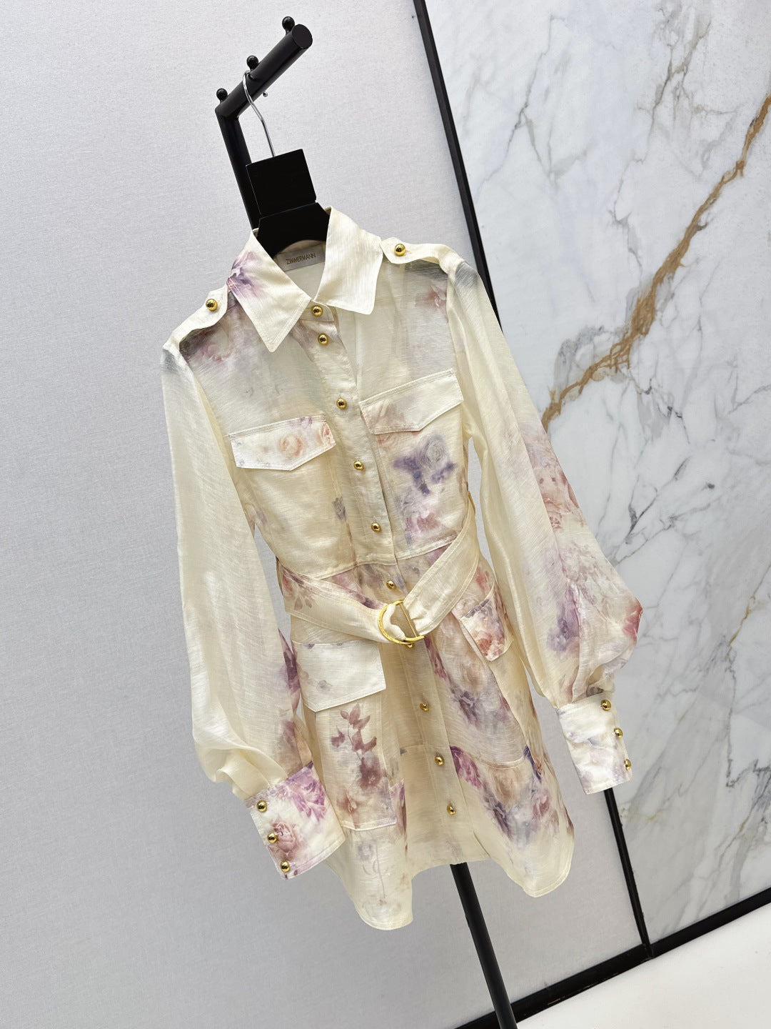 Zimm 25fw shirt dress