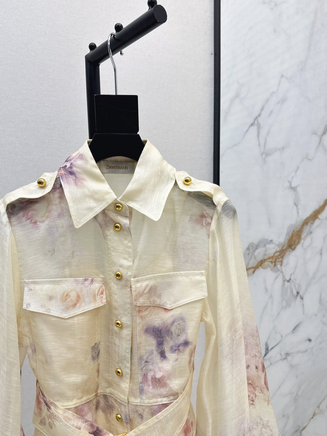 Zimm 25fw shirt dress