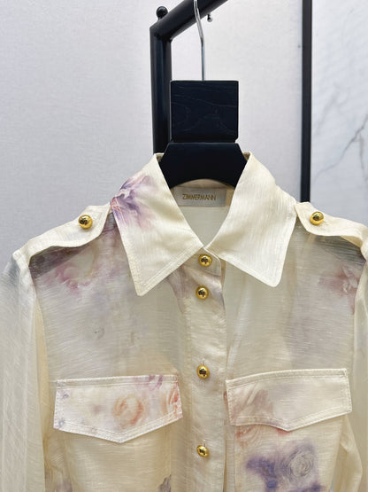 Zimm 25fw shirt dress