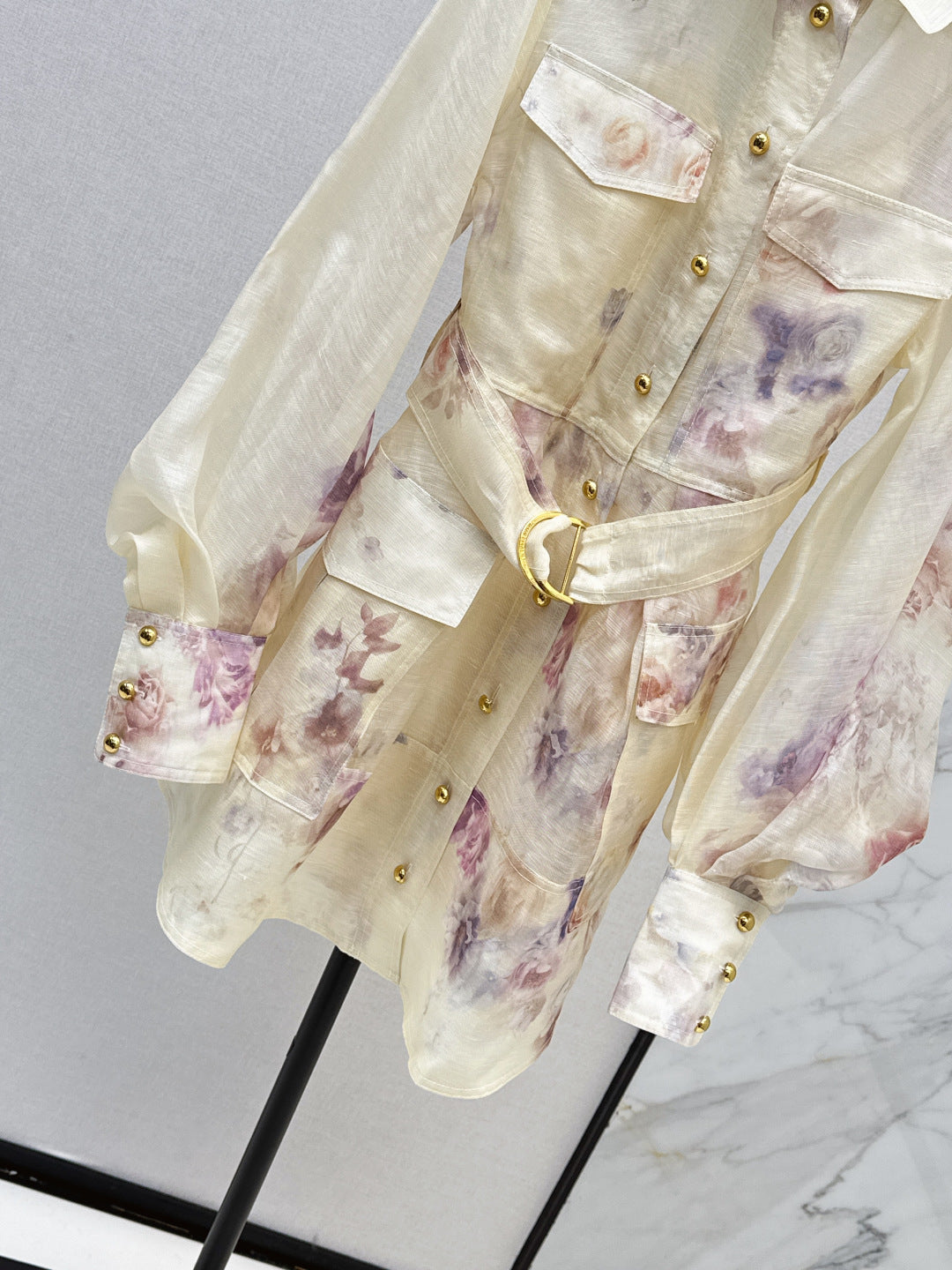 Zimm 25fw shirt dress