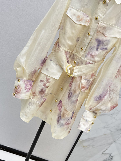 Zimm 25fw shirt dress