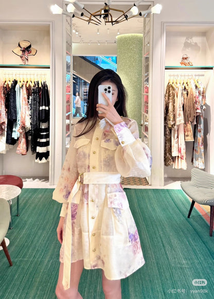 Zimm 25fw shirt dress