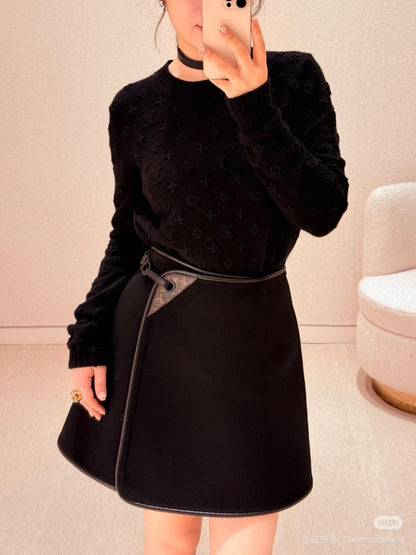 Louis 25fw reversible skirt