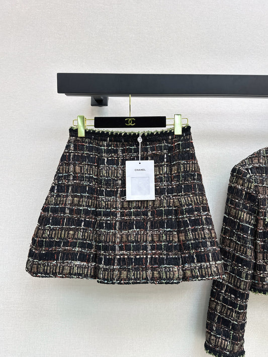 Chan 25fw woven skirt
