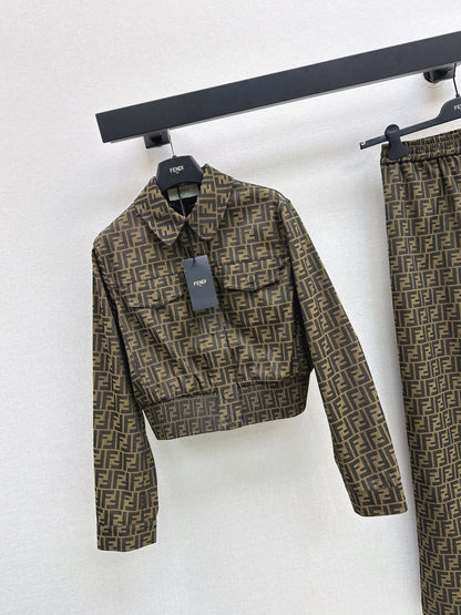 Fend 25fw jacquard jacket