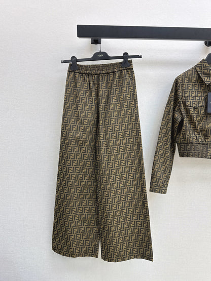 Fend 25fw jacquard pants