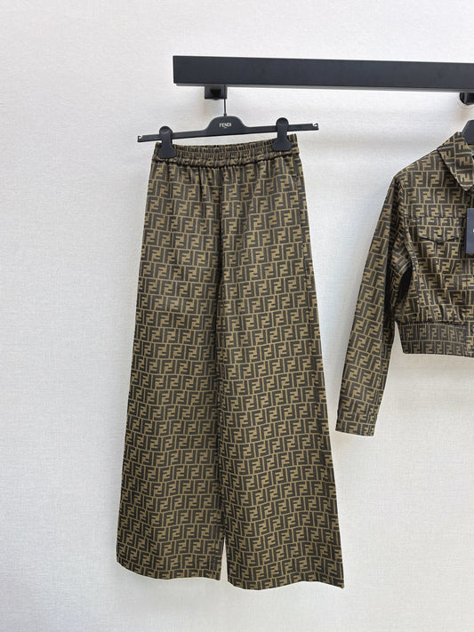 Fend 25fw jacquard pants