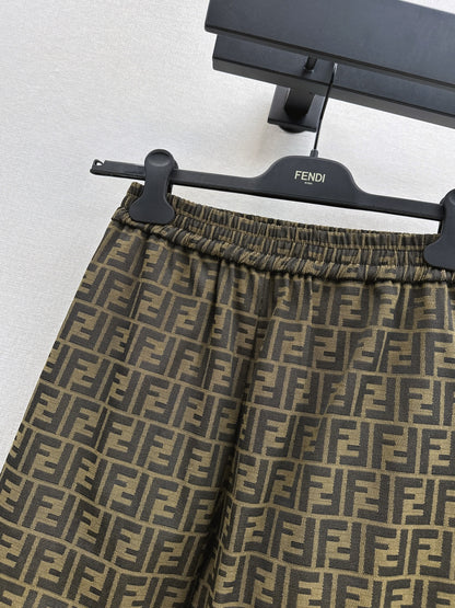 Fend 25fw jacquard pants