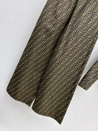 Fend 25fw jacquard pants
