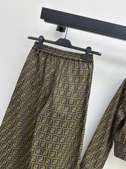 Fend 25fw jacquard pants