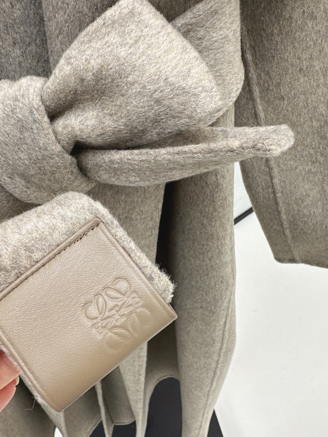 Loe 25fw reversible coat