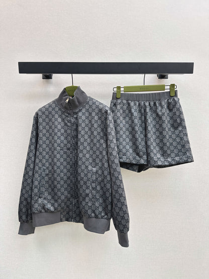 Guc 25fw jacquard tracksuit