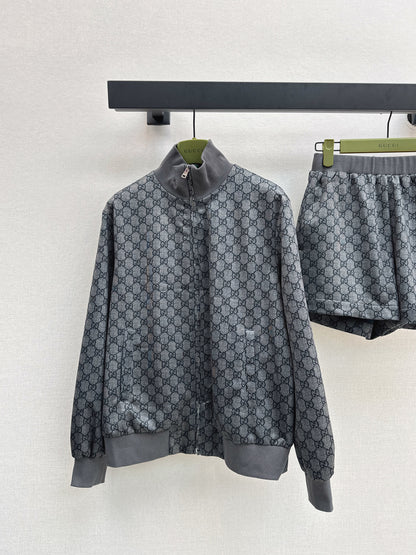 Guc 25fw jacquard tracksuit
