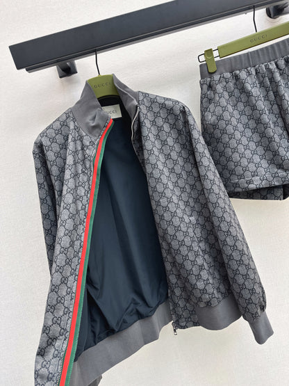 Guc 25fw jacquard tracksuit