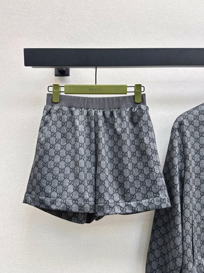 Guc 25fw jacquard tracksuit