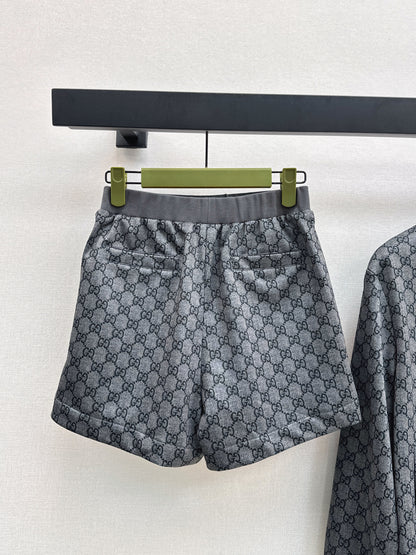 Guc 25fw jacquard tracksuit