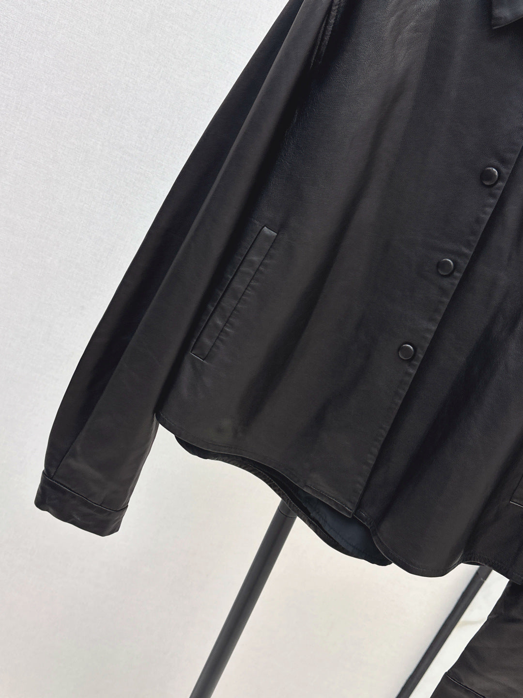 Miu 25fw leather jacket
