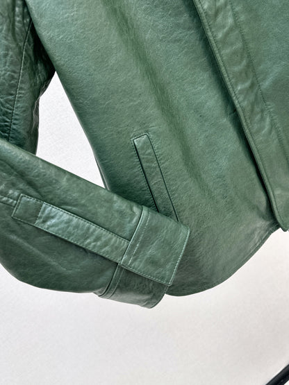 Loe 25fw leather jacket