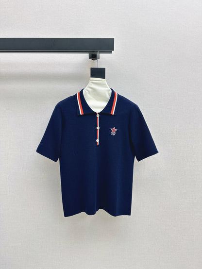 CD 25fw knitted polo