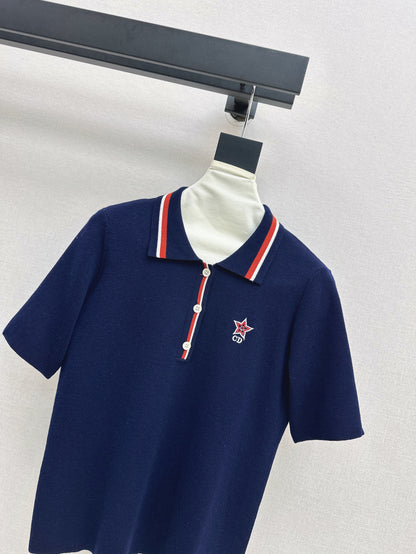 CD 25fw knitted polo