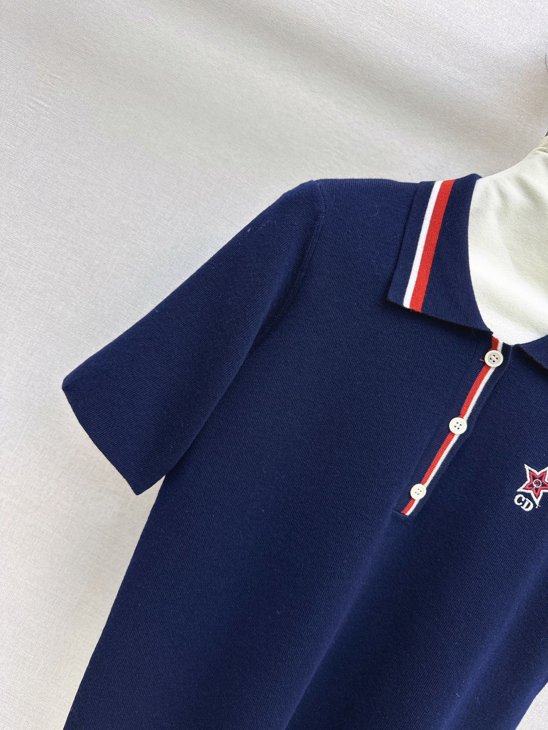 CD 25fw knitted polo