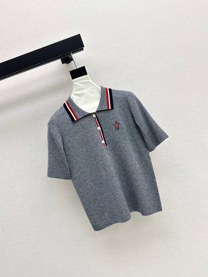 CD 25fw knitted polo