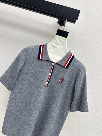 CD 25fw knitted polo