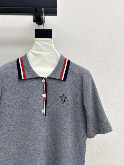 CD 25fw knitted polo