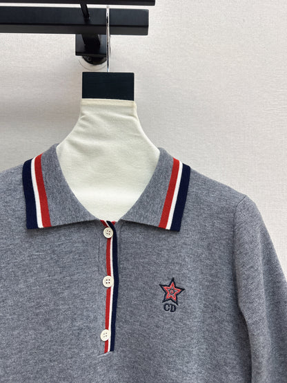 CD 25fw knitted polo