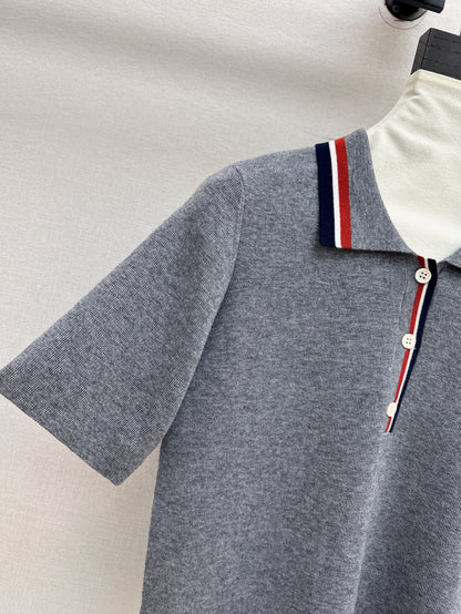 CD 25fw knitted polo
