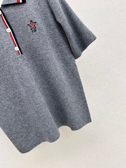 CD 25fw knitted polo