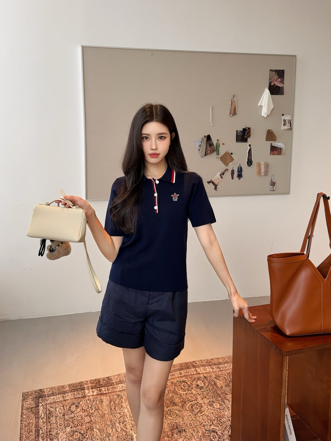 CD 25fw knitted polo