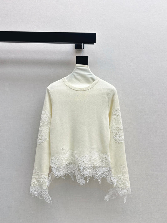 Es 25fw lace sweater