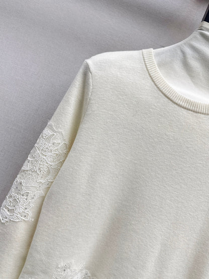 Es 25fw lace sweater