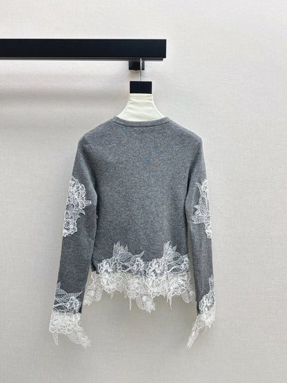 Es 25fw lace sweater